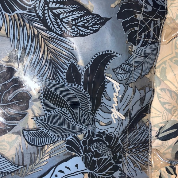 VS PINK Clear Vinyl Beach Bag - Picture 4 of 4